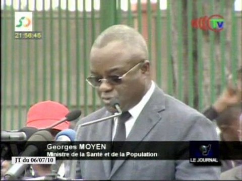 Inauguration de l'hôpital de base de Mpissa