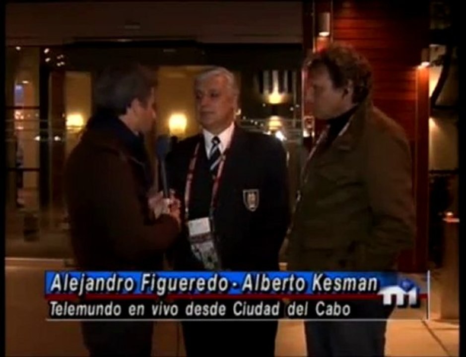 Uruguay Holanda-Llegan el lunes