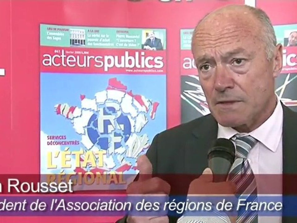 Alain Rousset, président de l’ARF