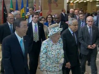 La reine Elizabeth II s'adresse aux Nations-Unies