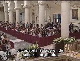 Papa: Fără memorie nu există viitor