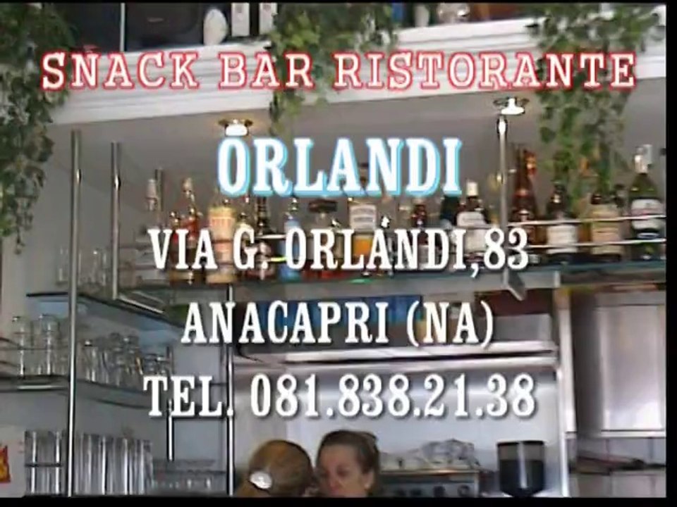 SNACK BAR RISORANTE ORLANDI ANACAPRI (NA)