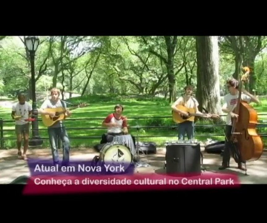 Diversidade cultural no Central Park