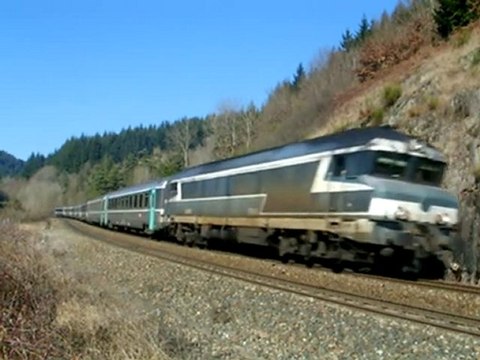 CC72000 dans la rampe des Sauvages