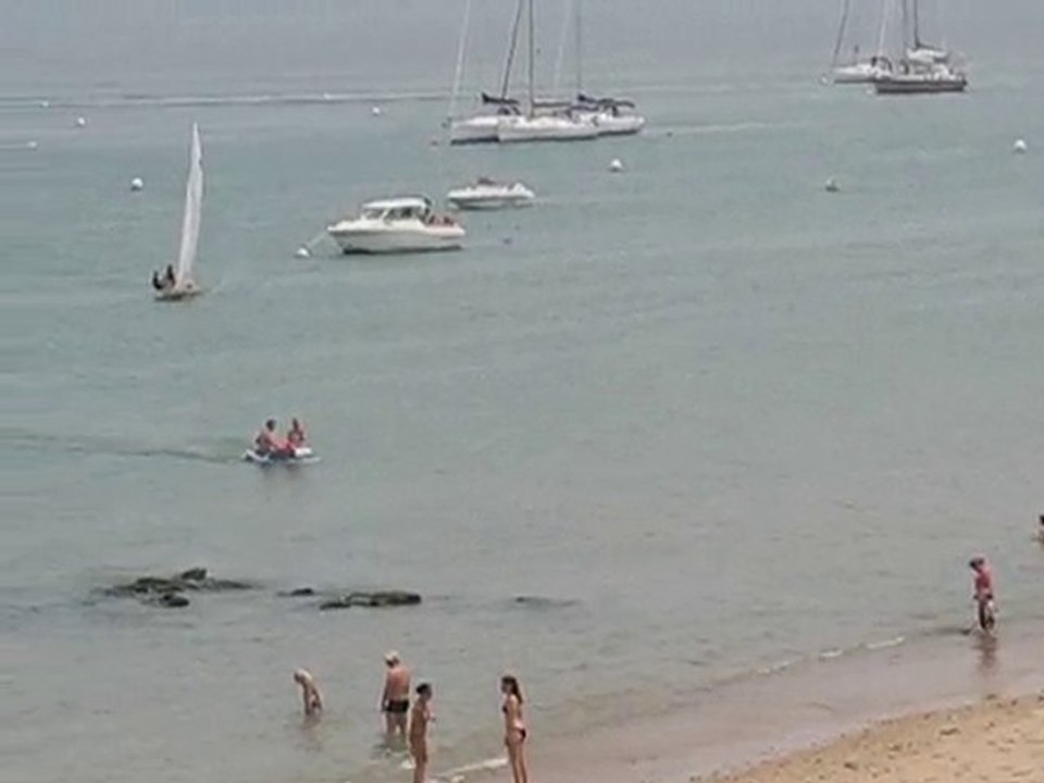 Noirmoutier : baigneurs