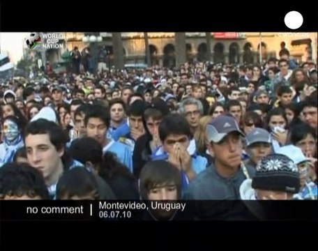 World Cup: Dutch fans watching Netherlands... - no comment
