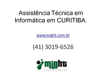 Assistencia Tecnica Informatica Curitiba