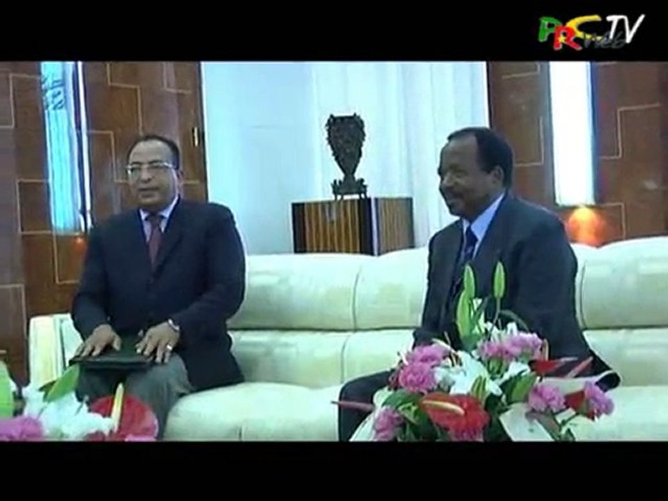 Envoyé de Mouammar Kadhafi au Président Paul Biya