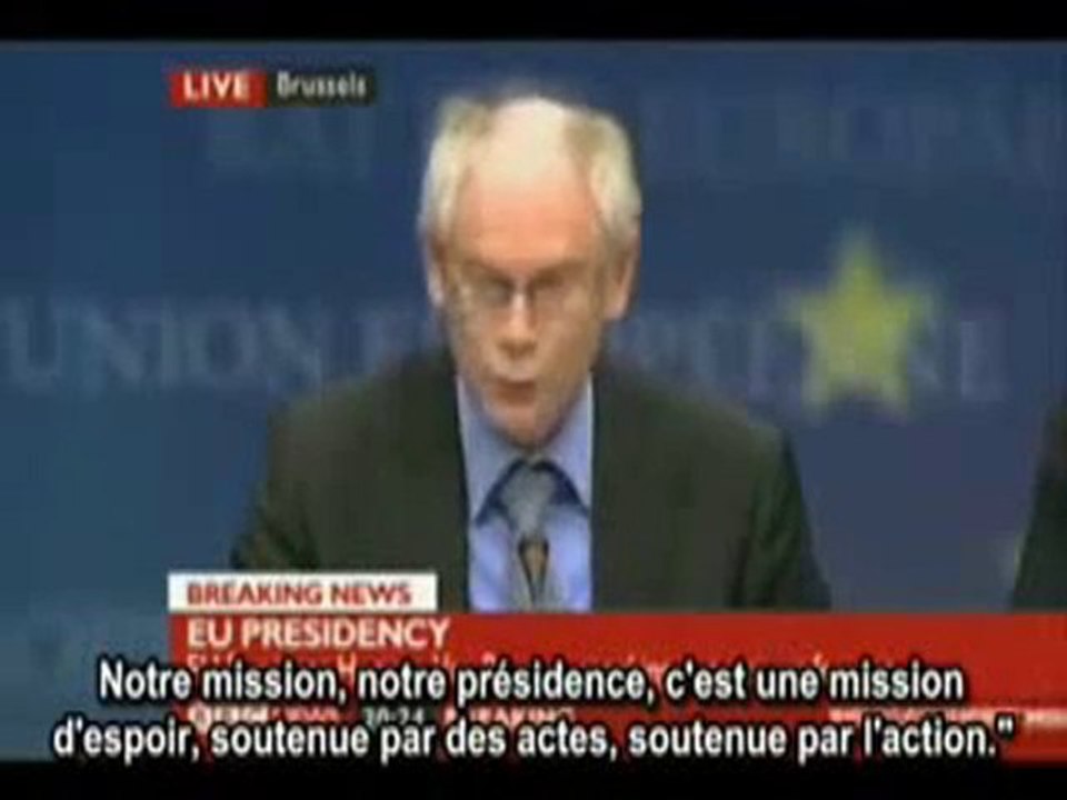 17 une Gouvernance Mondiale selon le President Europeen