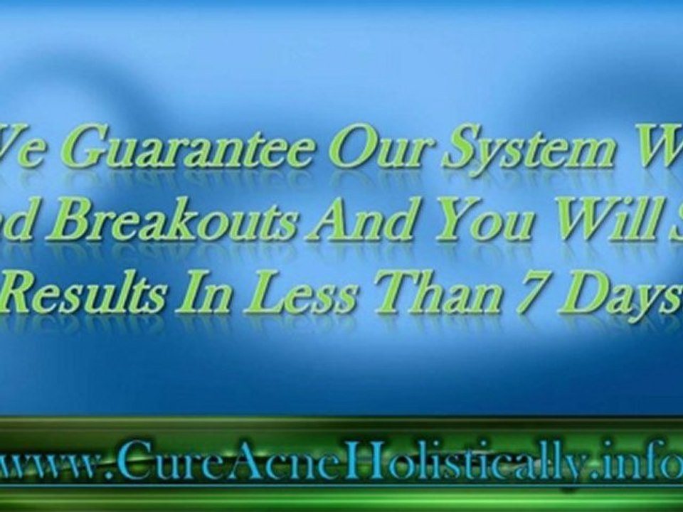 Cure Acne Holistically