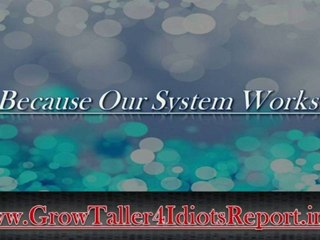 Grow Taller 4 Idiots Report