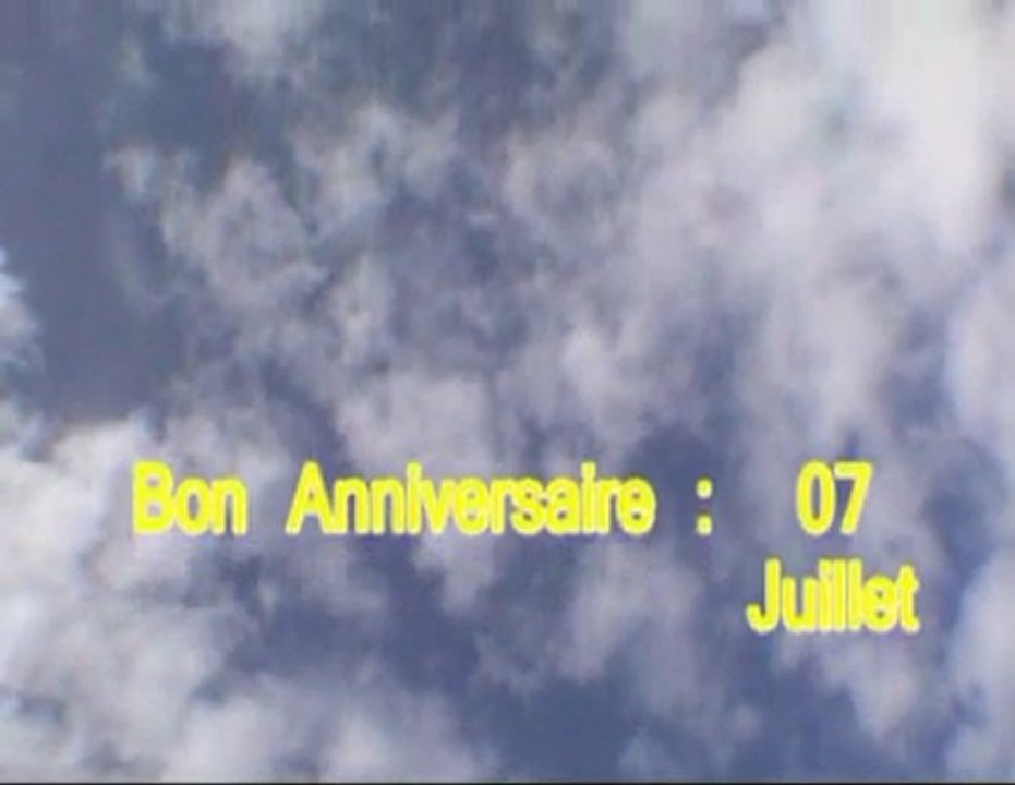 joyeux anniversaire!!!