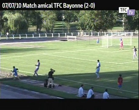 Match amical TFC Bayonne (2-0)
