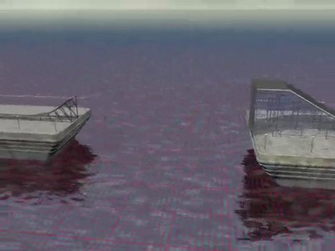 Stunt Junkies: Barge to Barge Backflip 01: Mike Metzger: TM