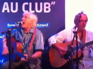 Hugues Aufray au Club Europe 1