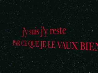 le k Woerth; "j'y suis j'y reste parce que je le vaux bien“