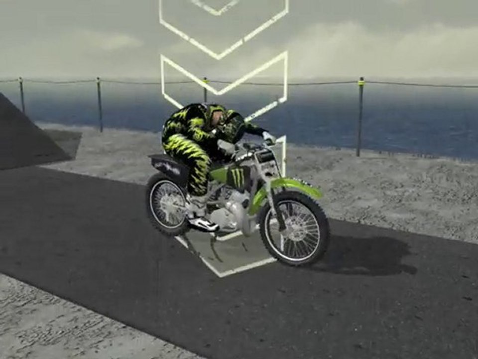 Stunt Junkies: Barge to Barge Backflip 02: Mike Metzger: TM