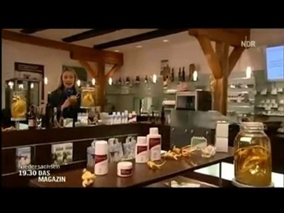 FloraFarm Ginseng auf TV NDR Niedersachsen Das Magazin