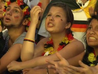 German fans left with broken hearts after defeat