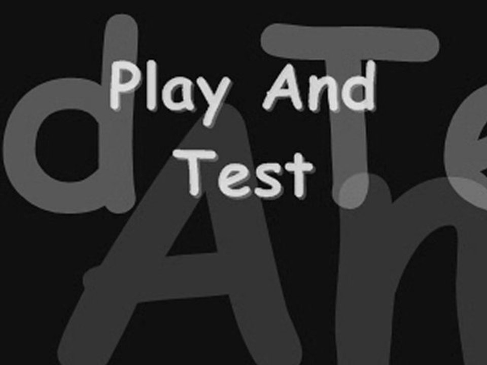 Bande Annonce - Play And Test