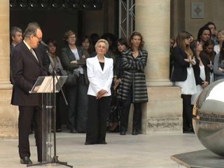 Discours de Frédéric Mitterand - Défilé EnsAD 2010