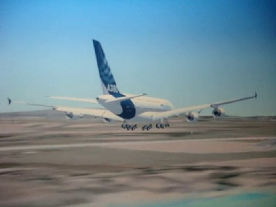 A380-800 TAPA Landing FSX