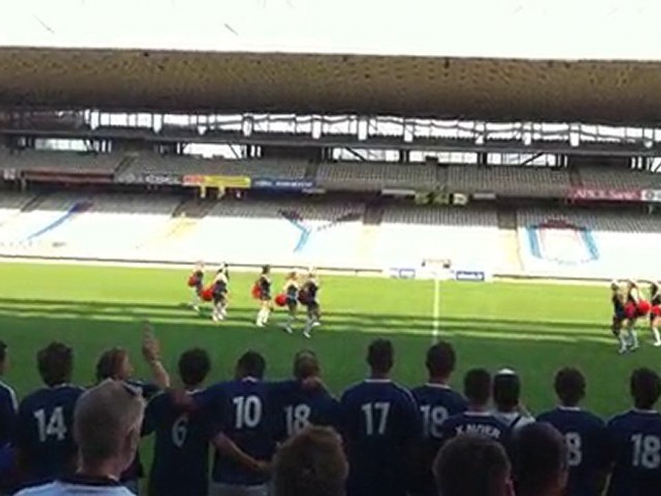 Cheerleaders France - Copa del toro 2010