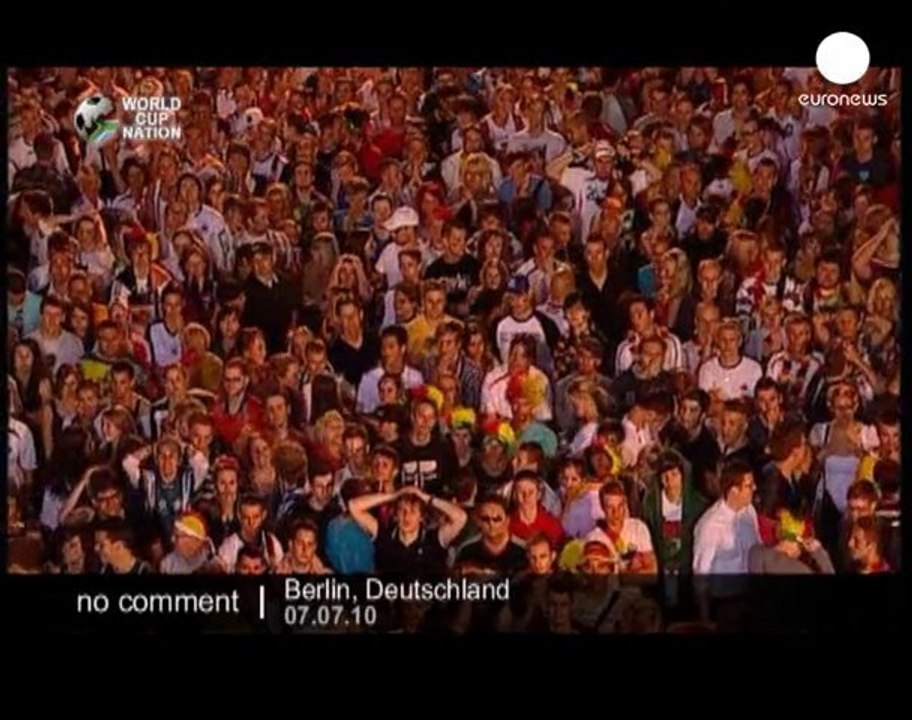 World Cup: Spanish joy and German misery... - no comment