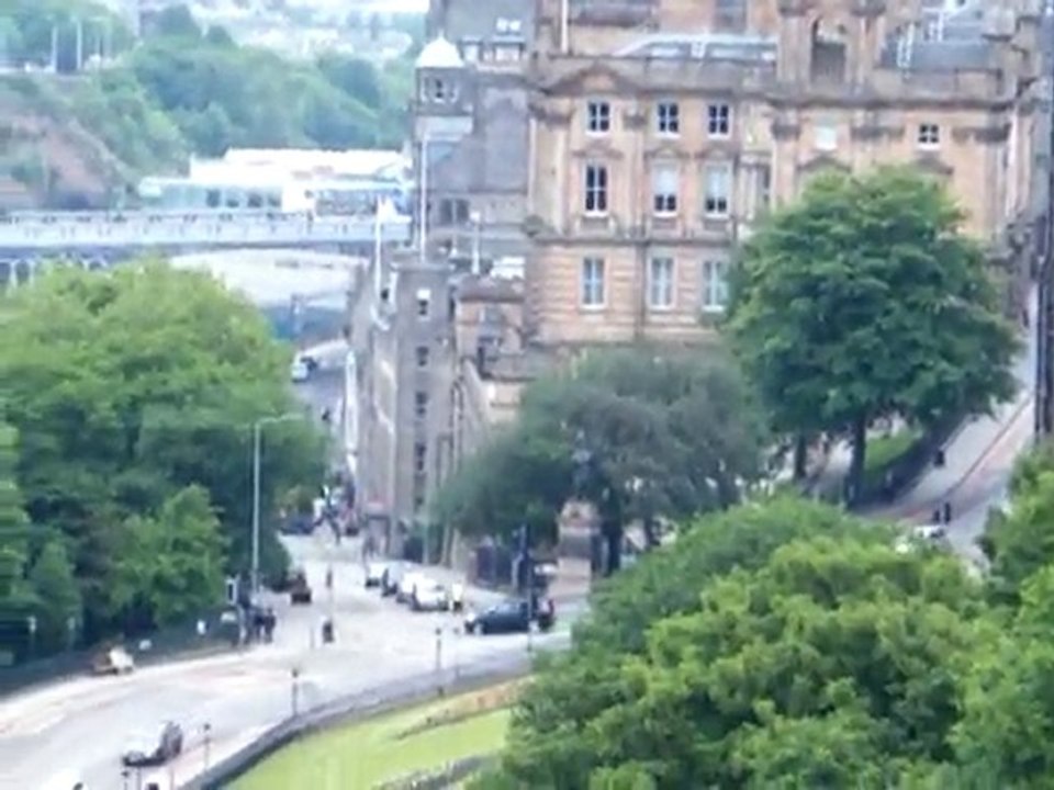Le château d'Edimbourg