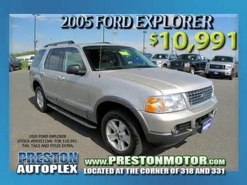 Preowned Specials of the Week at Preston Autoplex ...