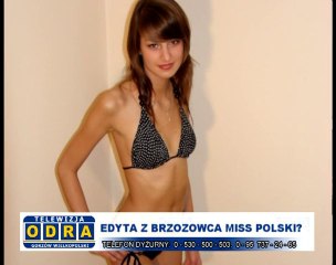 Edyta spod Gorzowa wystąpi w finale Miss Polski 2010