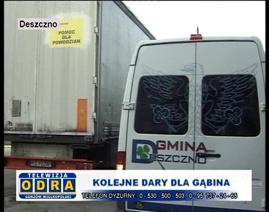 Deszczno: Kolejna pomoc dla powodzian
