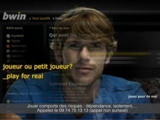 joueur ou petit joueur ? - 50 Euro offerts- www.bwin.fr