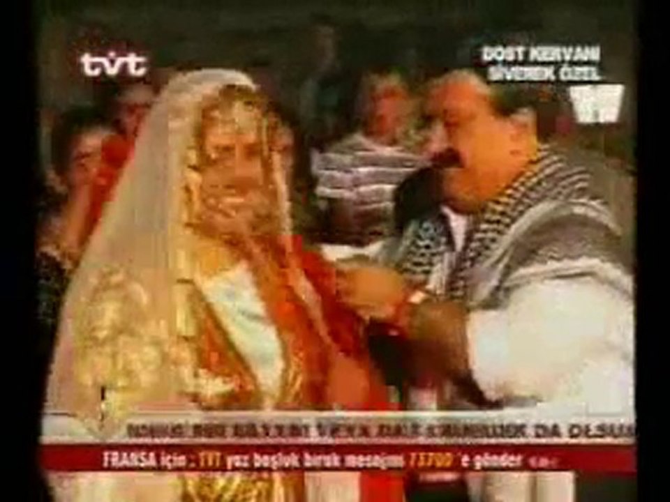 KAHTALI MIÇE SİVEREK'TE EVLENDİ!