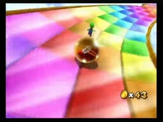 Super Mario Galaxy 2 - Manège arc-en-ciel étoile 1 (1:21.08)
