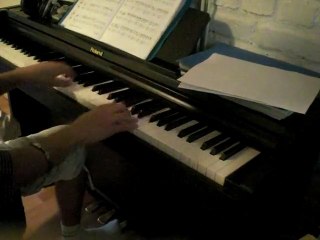 Mouvement rapide d'une sonate de Beethoven