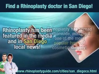 Now residents of San Diego can find a Rhinoplasty expert in