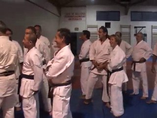 SENSEI CLAUDE THOMAS arrivée des "anciens" part 1