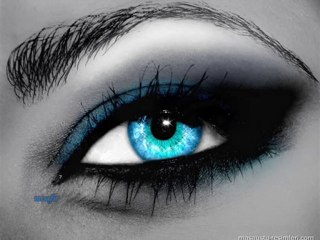 mavi mavi ne güzel gözlerin var