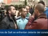 Tensions communautaires à Salt, Banlieue de Gérone Catalogne