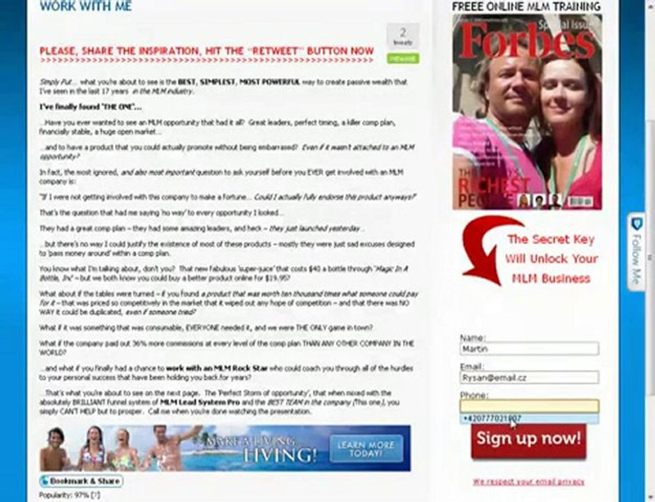 MLM SECRETS & MLM TRAINING FOR YOUR MLM BUSINESS