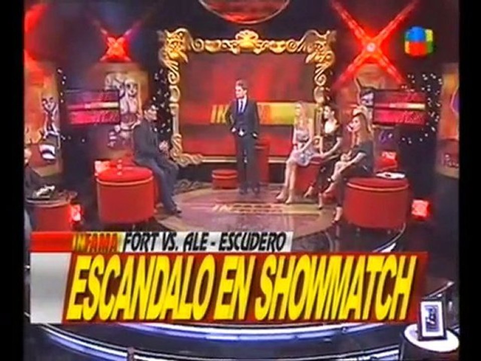 Fort luego de pelea con Alé y Escudero