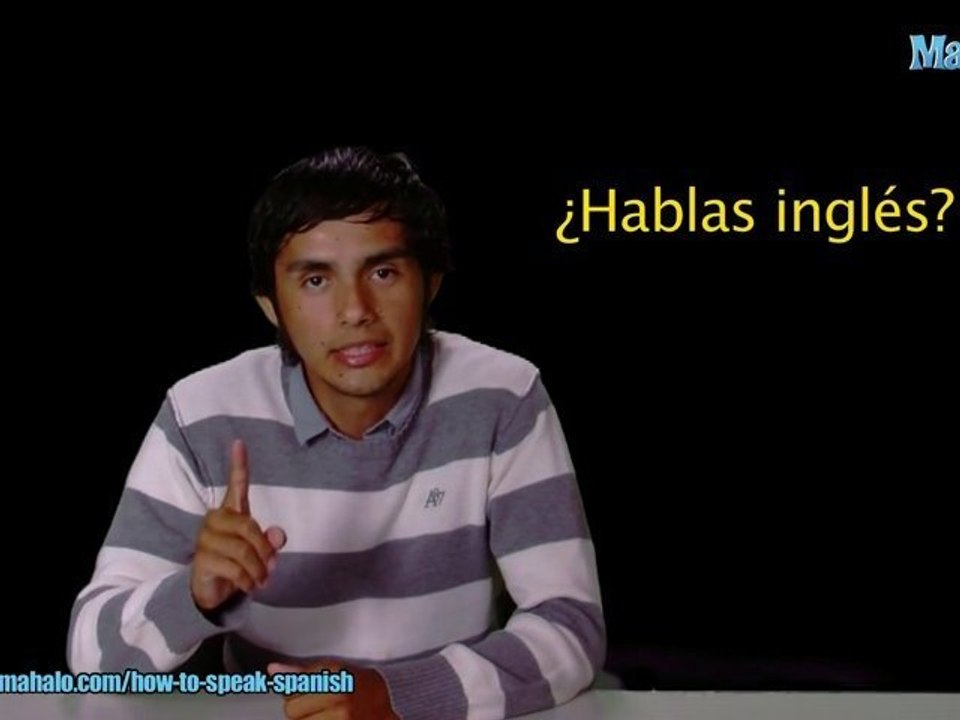 How to ask Do you speak English