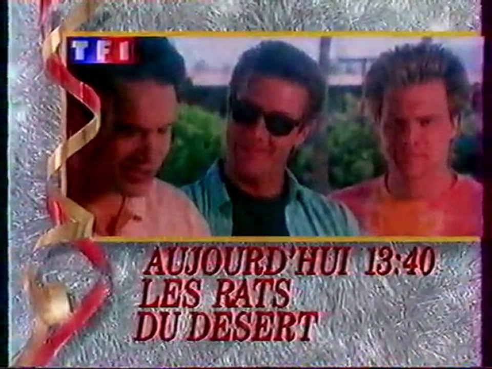 Bande Annonce LES RATS DU DESERT Décembre 1992 TF1