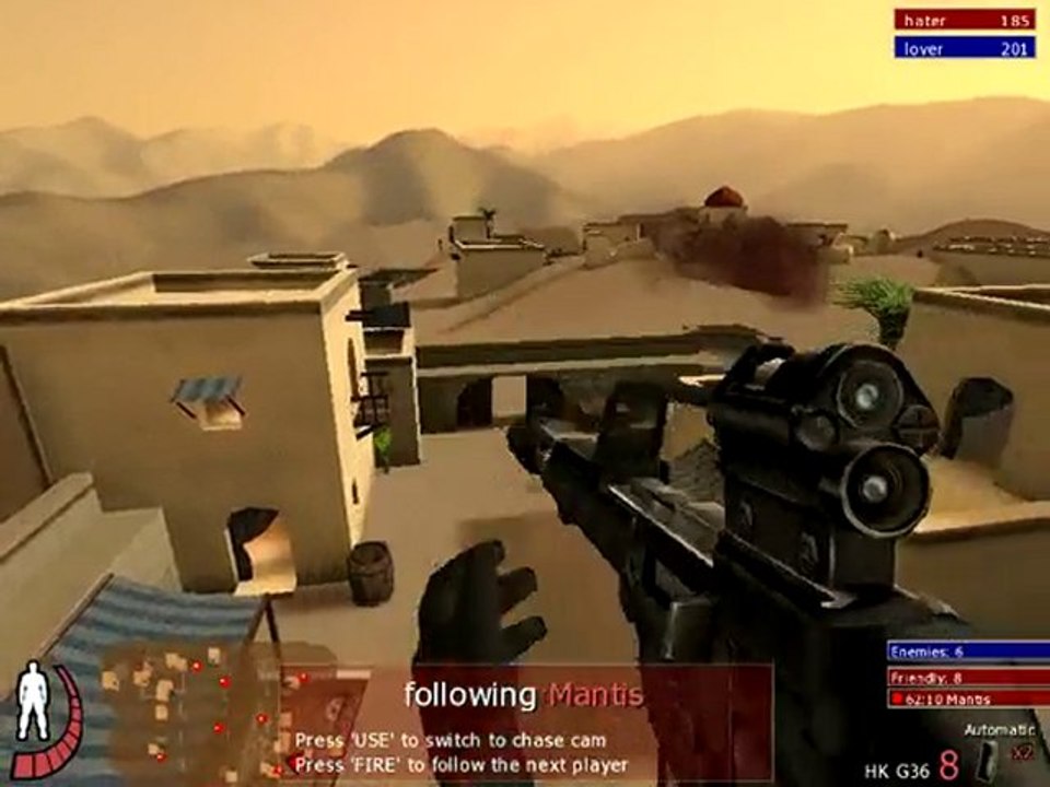 Match Urban Terror 101 (Riyadh - Tricheur: Mantis)