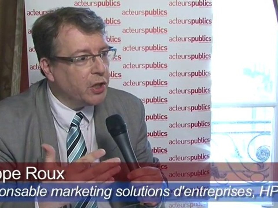 Philippe Roux, Marketing Solutions d'entreprises, HP