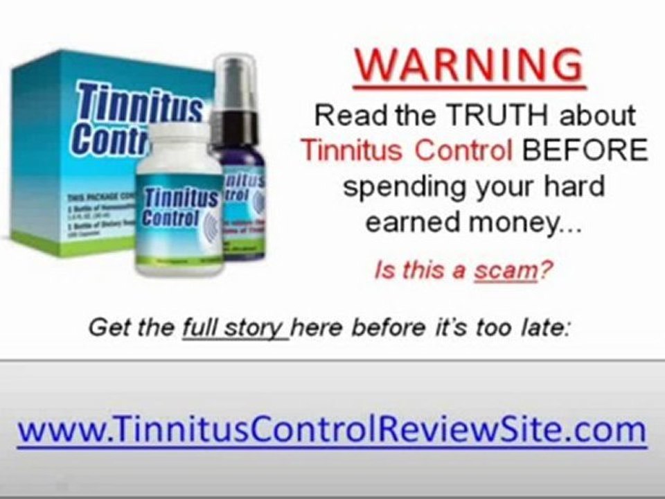 Tinnitus Control Review - is Tinnitus Control a