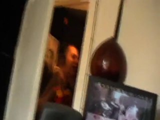 In the studio (Jahna Sebastian, Oxxxymiron, Mark)