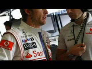 British Grand Prix Hamilton Button Inside Track