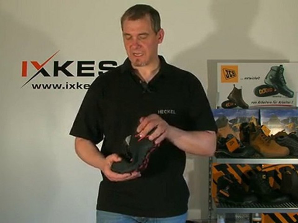 Metallfreie leichte S1-P Arbeitsschuhe Heckel